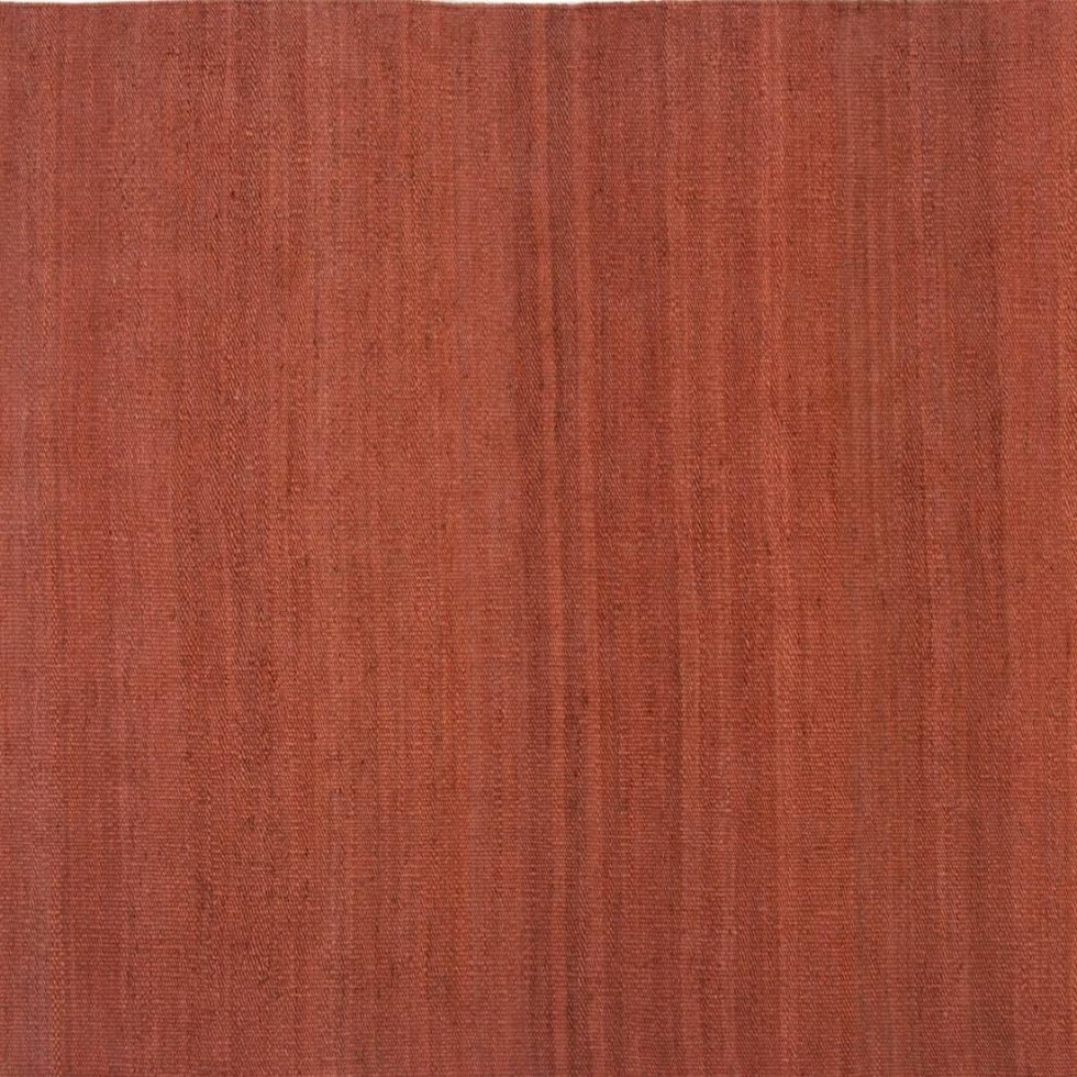 Rood jute en hennep vloerkleed - Afbeelding 4