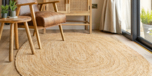 Home jute rug main style