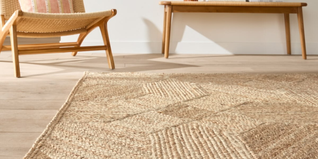 Zijn jute vloerkleden geschikt voor drukbezochte ruimtes? jute main rug for room
