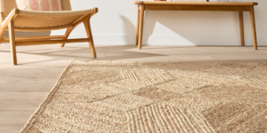 Home jute main rug for room